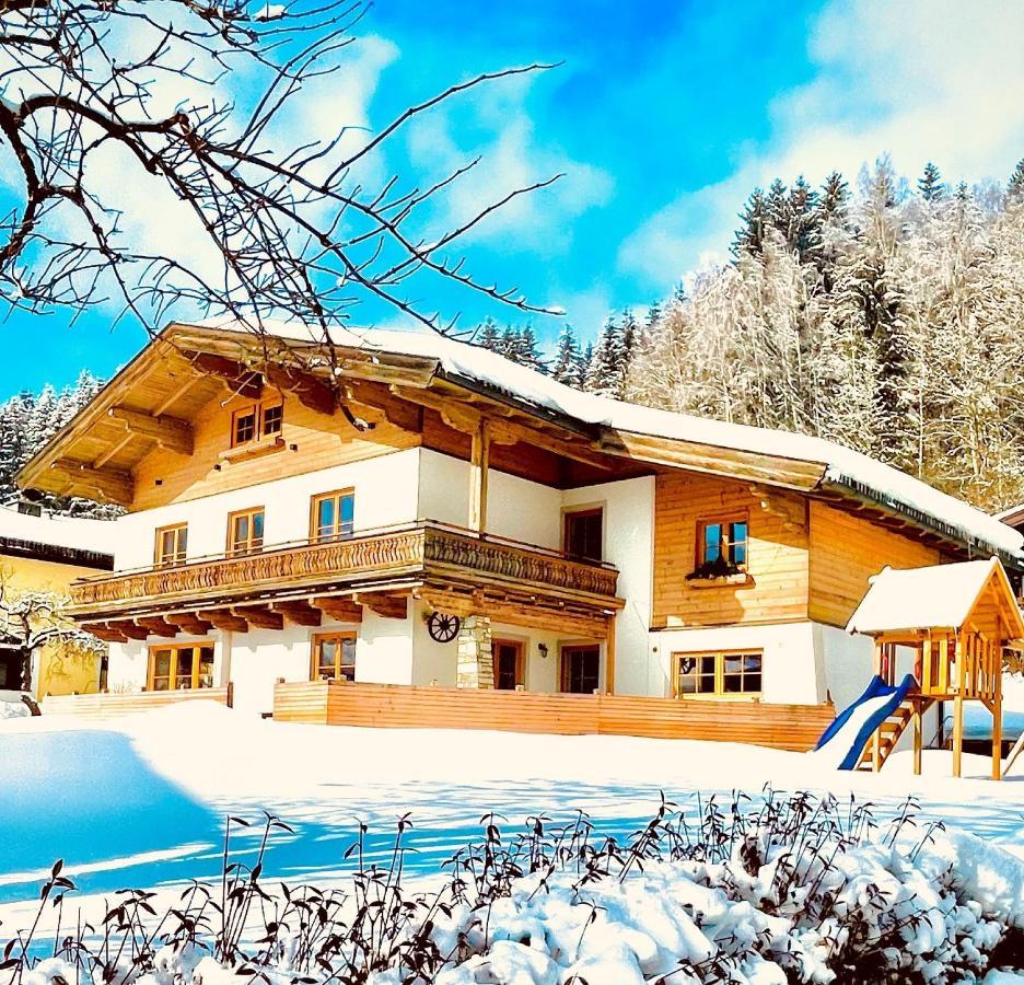Chalet Hoamat Leben Leogang Eksteriør billede
